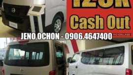 2017 Nissan Urvan 18str 129k cash out only for sale 