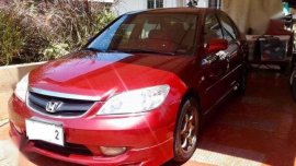 Honda Civic 2005 Vtis MT Red For Sale 