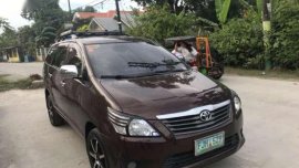 Toyota Innova E 2013 MT Brown For Sale 