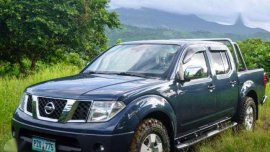 Nissan Navara 2010 4x4 AT Blue For Sale 