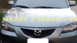 Mazda 3 Sedan 1.6V Metallic Gray