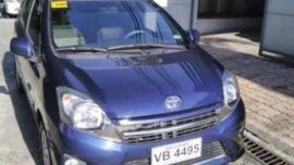 2016 Toyota Wigo G 1.0 MT Blue For Sale 