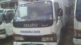 isuzu giga elf truck freezer van and 15 feet drop side