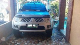Montero Sport SUV silver for sale 