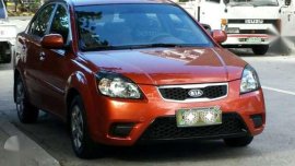 For Sale Swap Kia Rio 2011 Sunset Orange Automatic Beige interior