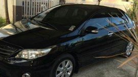 Toyota Corolla Altis 2013 BLACK FOR SALE