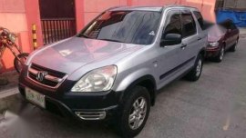 Honda CRV 2nd Gen Silver AT 2002 For Sale 
