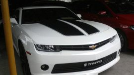 Chevrolet Camaro 2015 WHITE FOR SALE 