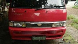 Nissan urvan caravan manual diesel