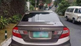 Honda Civic 2013 AT Brown For Sale 