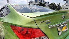 Hyundai Accent 2014 AT Green For Sale 