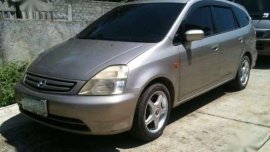 honda stream 20 4 wheel disc brake aircond 8 passenger