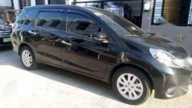 2015 Honda Mobilio E AT Black For Sale 