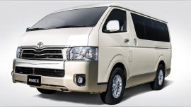182k Net Cashout Call Now: 09258331924 Casa Sales 2019 TOYOTA Hiace GL 3.0 Grandia MT ALL IN Sale