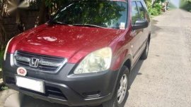 Honda Crv 2003 MT Red SUV For Sale 