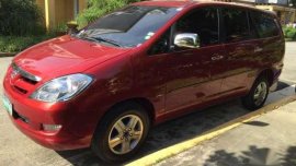 Innova diesel Van red for sale 