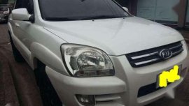 2008 Kia Sportage AT White SUV For Sale 