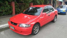 Clean Intact Interior Mazda Familia 1997 AT For Sale