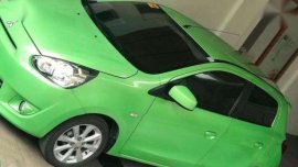 Mitsubishi Mirage 2013 GLS Green For Sale 