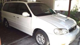 2001 Kia Carnival Turbo Diesel AT White