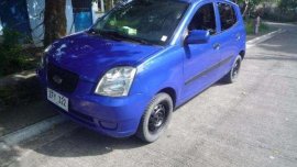 Fresh Kia Picanto 1.1cc 2007 Blue For Sale 