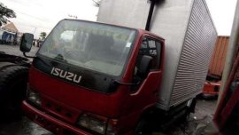 ISUZU elf aluminum van 4hf1 Nkr 14ft giga