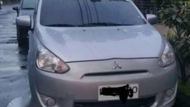 Mitsubishi Mirage 2015 MT Silver For Sale 