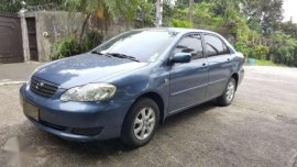 2004 Toyota Corolla Altis E AT Blue For Sale 