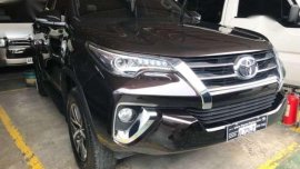 Toyota Fortuner V 2017 AT Diesel Full Options New Look Phantom Brown