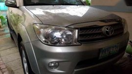 Toyota Fortuner 2010 Diesel Silver For Sale 