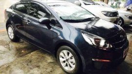 2015 Kia Rio EX MT Blue Sedan For Sale 