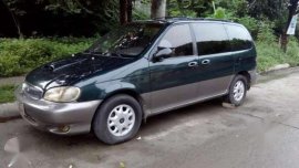 Kia Carnival Park 1998 Green For Sale 
