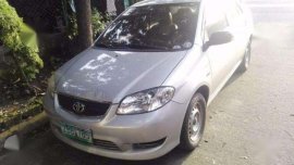 2005 TOYOTA VIOS J 1.3 MT Silver For Sale 