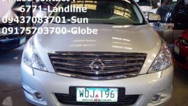 December 2013 acquired Nissan Teana 2.5 XL V6 for sale 