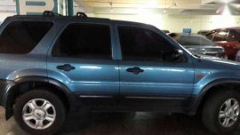 2002 Ford Escape MT Blue SUV For Sale 