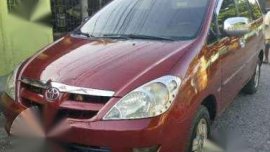 Toyota Innova G 2006 MT Red For Sale 