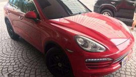2011 Prosche Cayenne AT Red SUV For Sale 