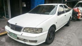 2000 Nissan Sentra FE MT White For Sale 