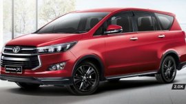 Toyota Innova 2.0X 2018 launched in Malaysia