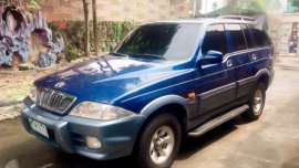All Original 2003 Ssangyong Musso  AT For Sale