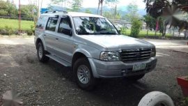 Ford Everest 2004 Manual Silver For Sale 
