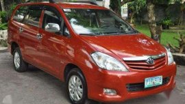 2010 Toyota Innova Diesel Manual Red For Sale 