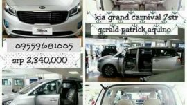 Kia Grand Carnival 7 seaters gold