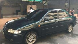 Fresh Mazda 323 1999 AT Green For Sale 