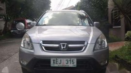 2002 Honda CRV AT