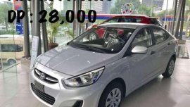 Hyundai Accent 28k MT 38k AT all in lowdownpayment best deal 