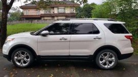 2012 Ford Explorer Ecoboost White for sale 