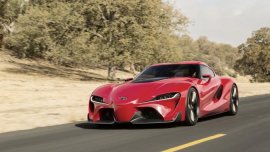 Appreciate Toyota Supra 2018 in rendering