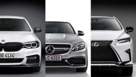 Mercedes-Benz, Lexus & BMW: Intensive competition in luxury car sales
