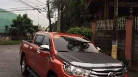 toyota hilux g matic 2016 model smells new tag montero fortuner dmax